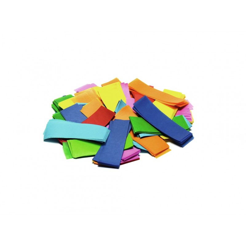 TCM FX Slowfall Confetti rectangular 55x18mm, multicolor, 1kg